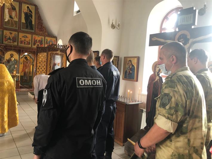 В Уральском округе Росгвардии отметили День крещения Руси