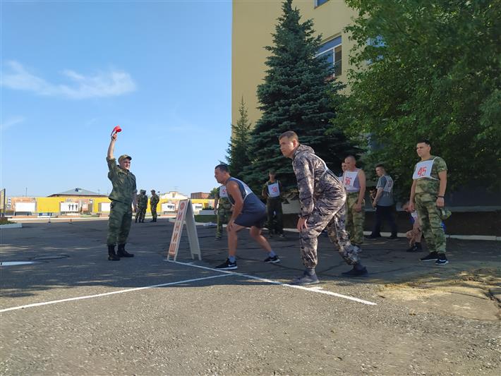 В омском центре подготовки личного состава Сибирского округа Росгвардии состоялся очередной набор курсантов