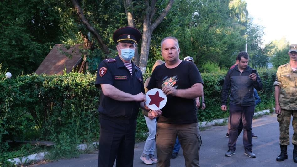 Участники бронепробега «Дорога мужества» прибыли в Орёл
