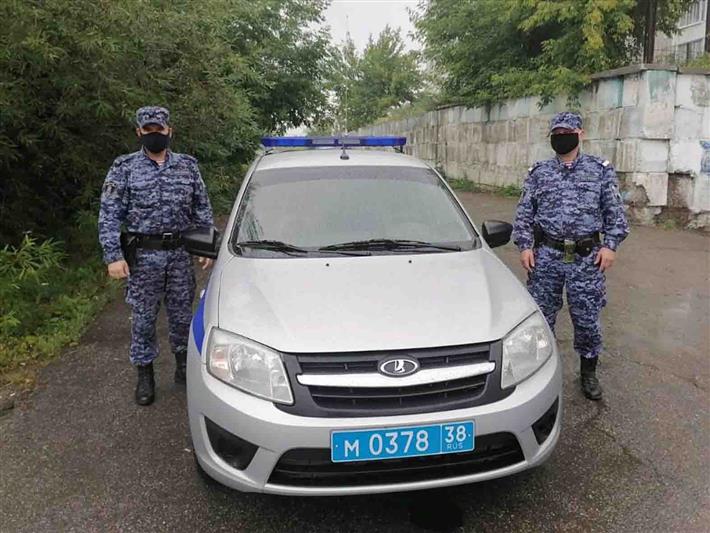 Благодаря содействию росгвардейцев маленький житель Иркутска получил своевременную медицинскую помощь