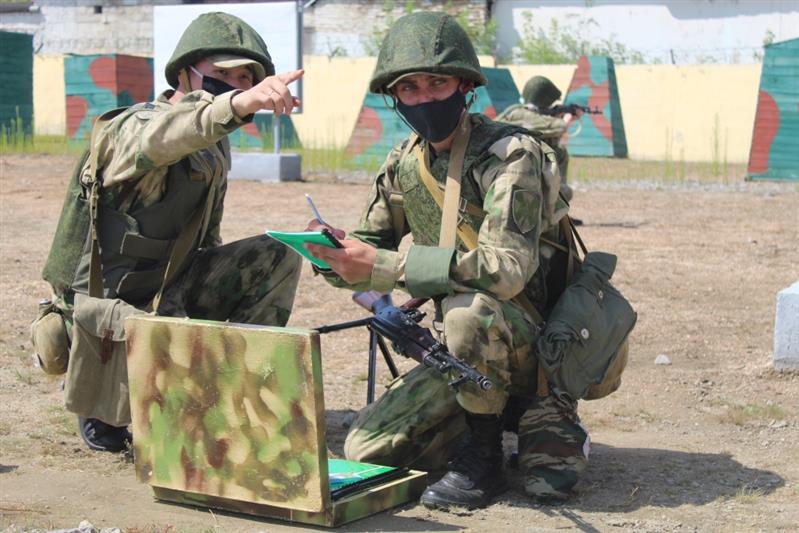 Военнослужащие Росгвардии провели тренировку по обеспечению охраны важного государственного объекта