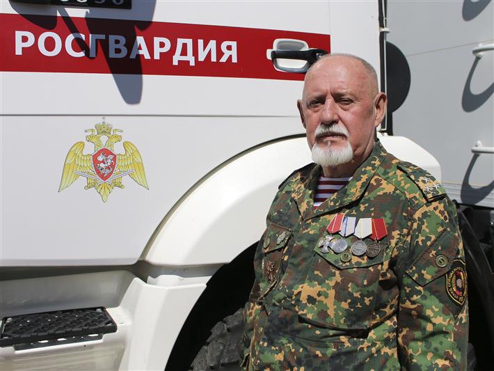 Председатель ветеранской организации краевого управления Росгвардии на Ставрополье посвятил стихи ветеранам боевых действий