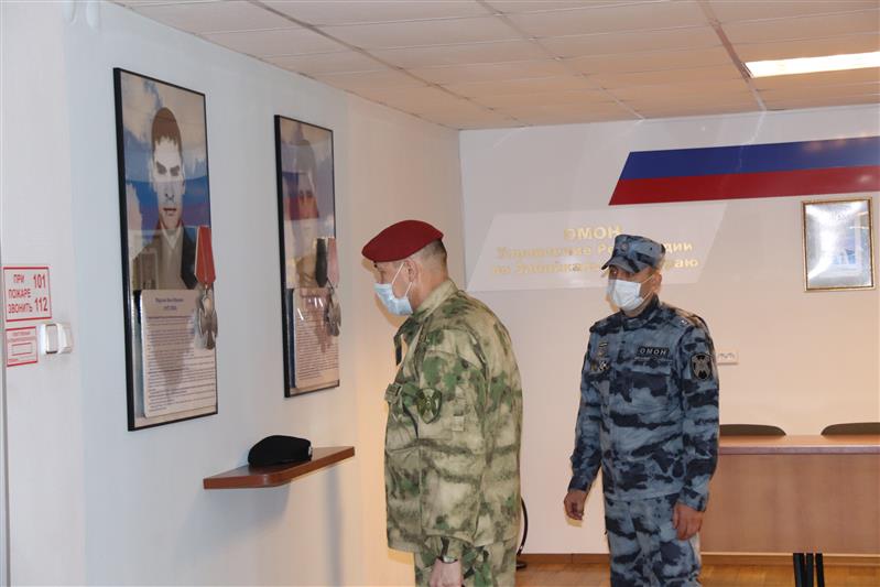 Командующий Восточным округом Росгвардии  проинспектировал управление ведомства в Забайкалье