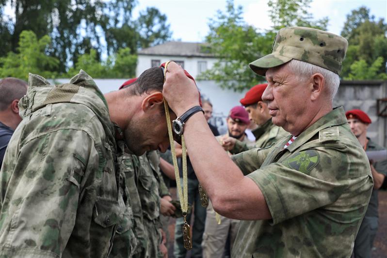 В Подмосковье состоялись соревнования по триатлону специального назначения