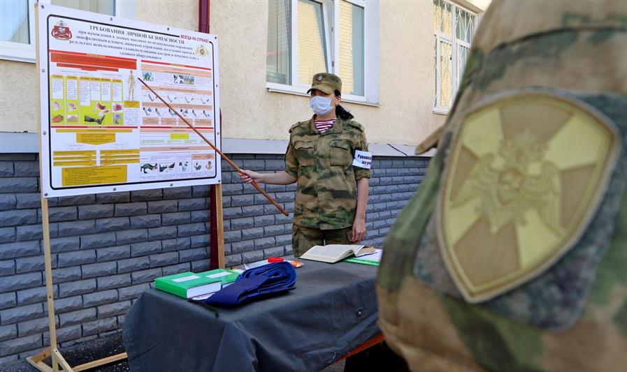В Приволжском округе Росгвардии стартовал летний период обучения