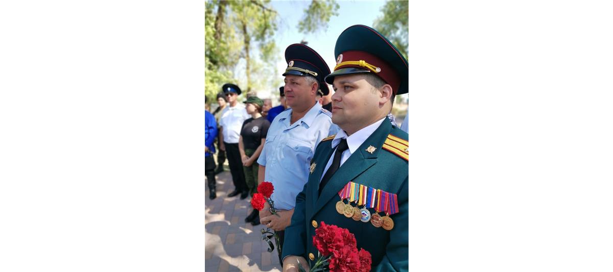 Представители Росгвардии приняли участие в открытии мемориала ветеранам боевых действий на Ставрополье