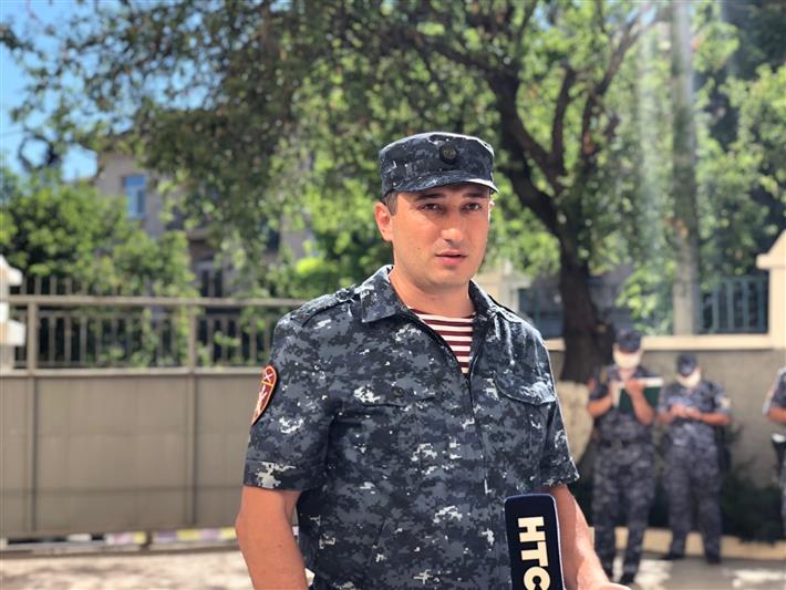 Акция памяти о Герое России Магомеде Нурбагандове проведена росгвардейцами в Севастополе (видео)