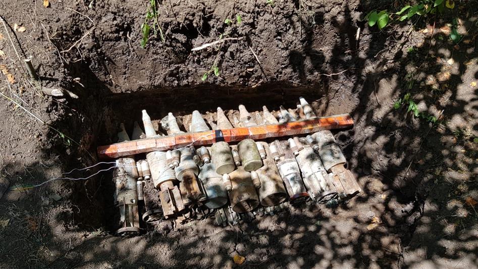 В Чеченской Республике при участии Росгвардии обнаружен и уничтожен тайник с боеприпасами