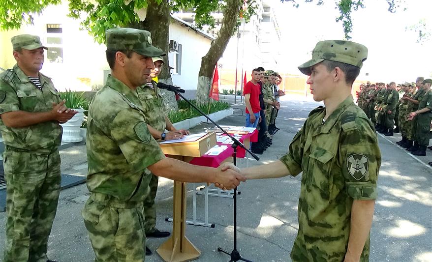 Акция «На память о службе» состоялась в севастопольском полку Росгвардии