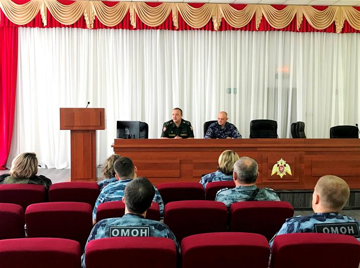 В Ростове-на-Дону проведён учебно-методический сбор групп документирования подразделений Росгвардии
