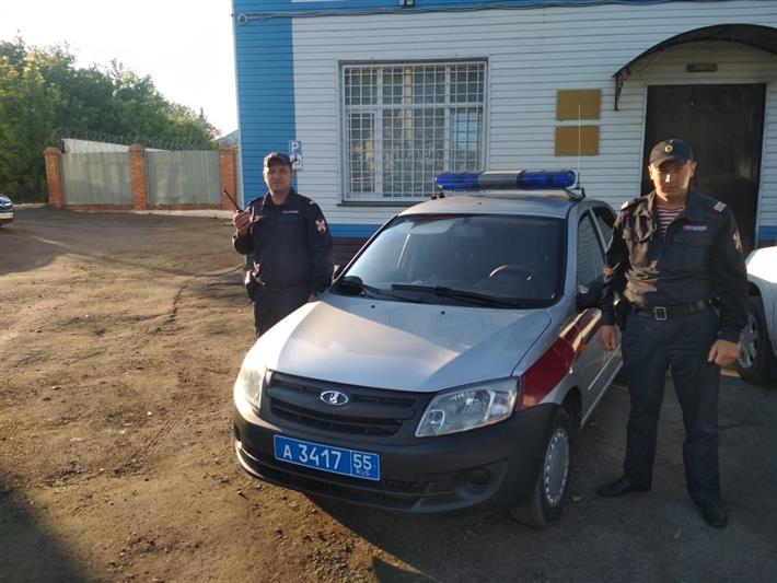 В Омской области сотрудники Росгвардии пресекли движение автомобиля под управлением нетрезвого водителя
