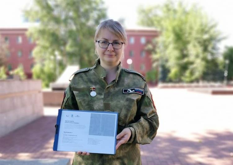 Сотрудница Росгвардии из Балашихи номинирована на премию губернатора Подмосковья