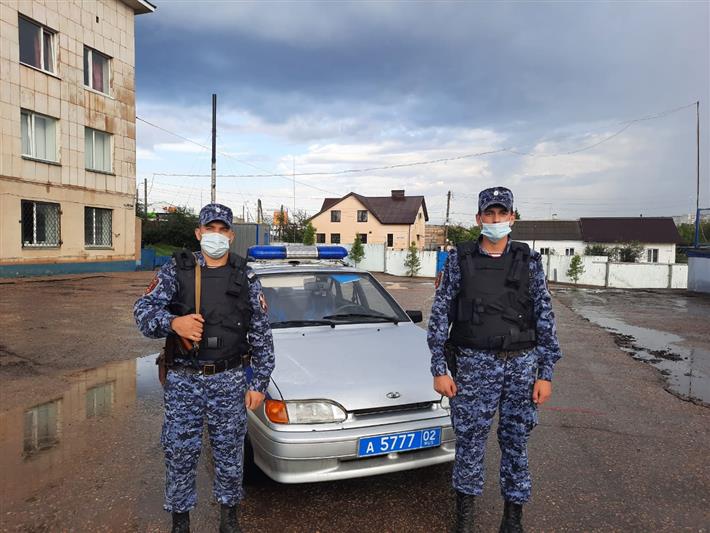 Нарядом Росгвардии в Башкирии пресечена попытка угона автомобиля
