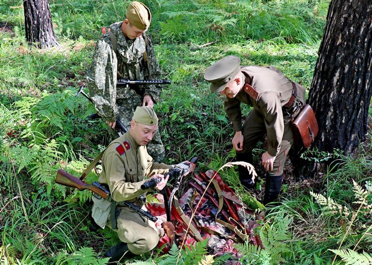 В Снежинске военнослужащие Росгвардии провели военно-исторический квест