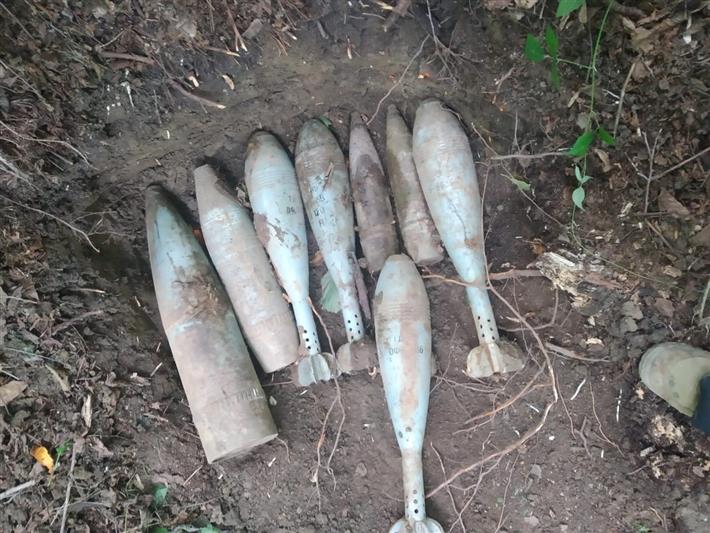 В Чеченской Республике военнослужащие Росгвардии обнаружили и уничтожили тайник с боеприпасами 