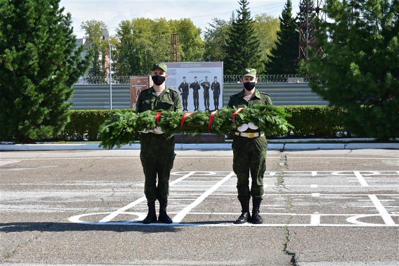 В северском соединении Росгвардии прошел День памяти погибших военнослужащих (видео)