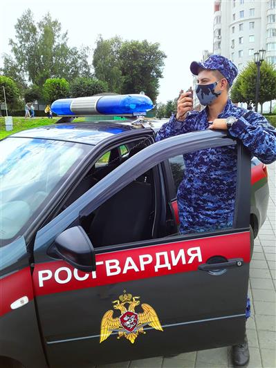 В Тамбовской области росгвардейцы задержали нетрезвого автоугонщика