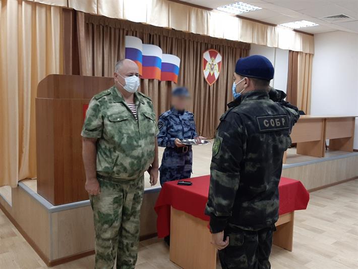 Сотрудники югорского управления Росгвардии удостоены государственных наград