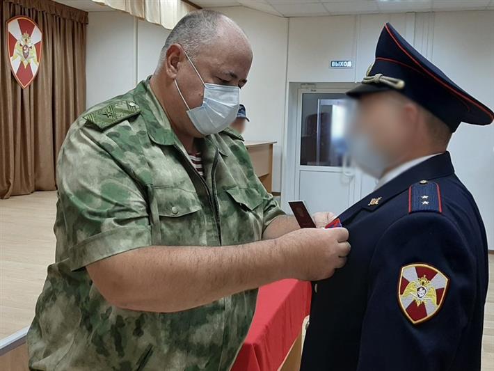 Сотрудники югорского управления Росгвардии удостоены государственных наград
