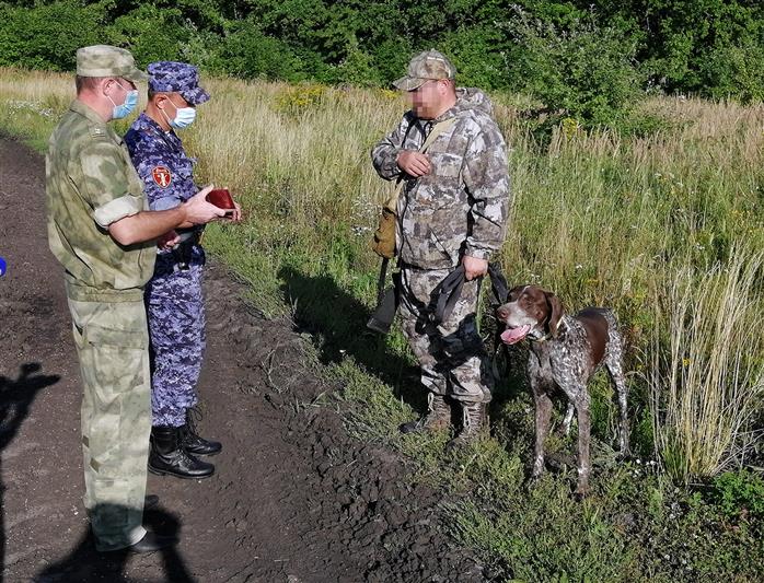 В Мордовии росгвардейцы и охотники побывали «под прицелом» телекамер (видео)