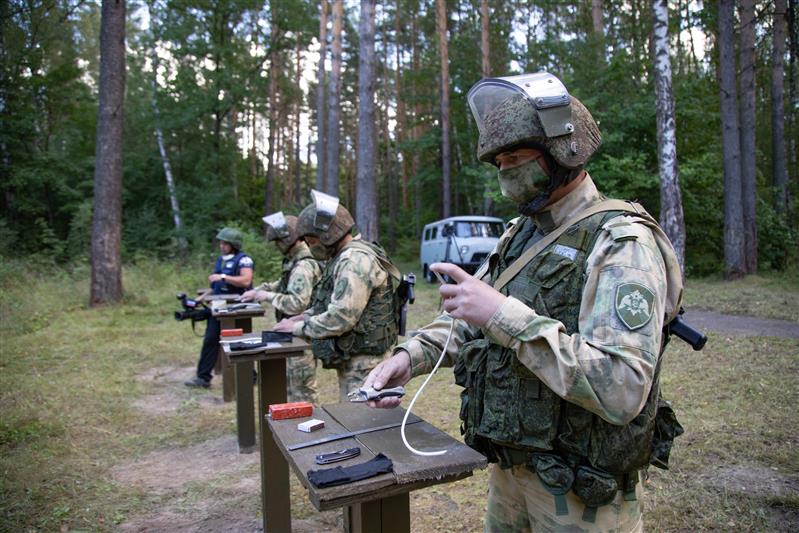 В Нижегородской области прошли учебно-методические сборы инженерных подразделений Росгвардии (фото, видео)