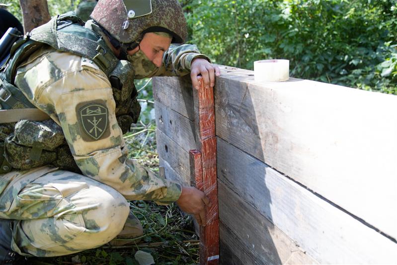 В Нижегородской области прошли учебно-методические сборы инженерных подразделений Росгвардии (фото, видео)
