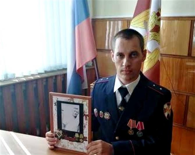 Росгвардеец из Волгоградской области присоединился к ведомственной акции в честь 75-летия Победы 