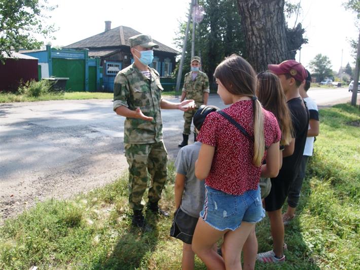 В Хакасии продолжается акция Росгвардии «Улицы Героев» 