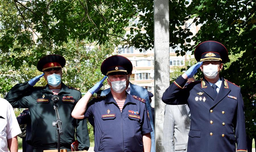 В Нижнем Новгороде сотрудники Росгвардии и МВД почтили память Героя России капитана Евгения Шнитникова
