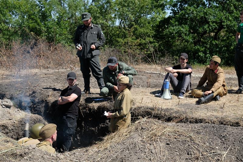 Росгвардейцы участвуют в съемках документально-исторического фильма в Ингушетии (видео)