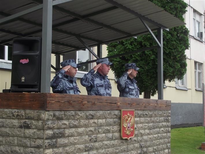 Специальный моторизованный полк по охране общественного порядка московской дивизии Росгвардии отметил четвертьвековой юбилей