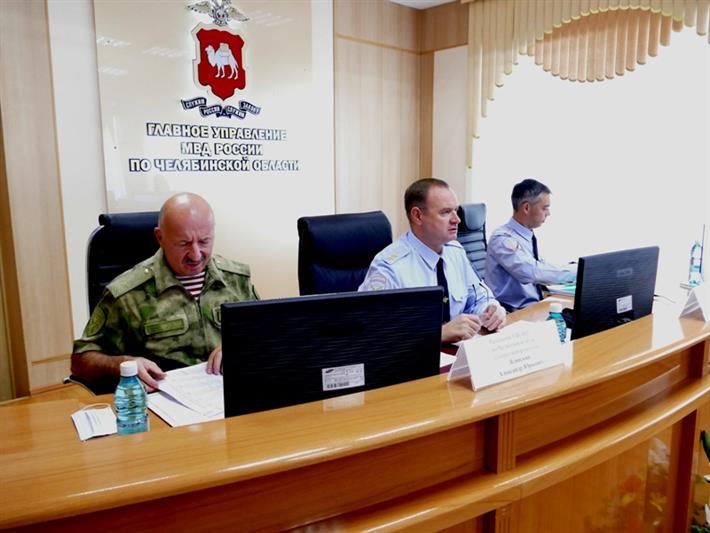 Начальник Управления Росгвардии по Челябинской области принял участие в межведомственном совещании 
