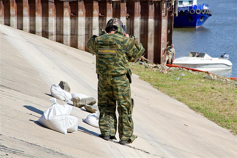 В Астрахани сотрудники Росгвардии приняли участие в тактико-специальном совместном учении