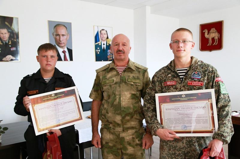 Начальник Управления Росгвардии по Челябинской области встретился с воспитанниками клуба «Стронг», спасшими 5-летнего мальчика