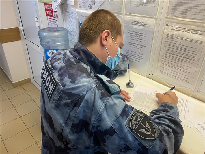 Тульские росгвардейцы приняли участие в донорской акции «Суббота донора»