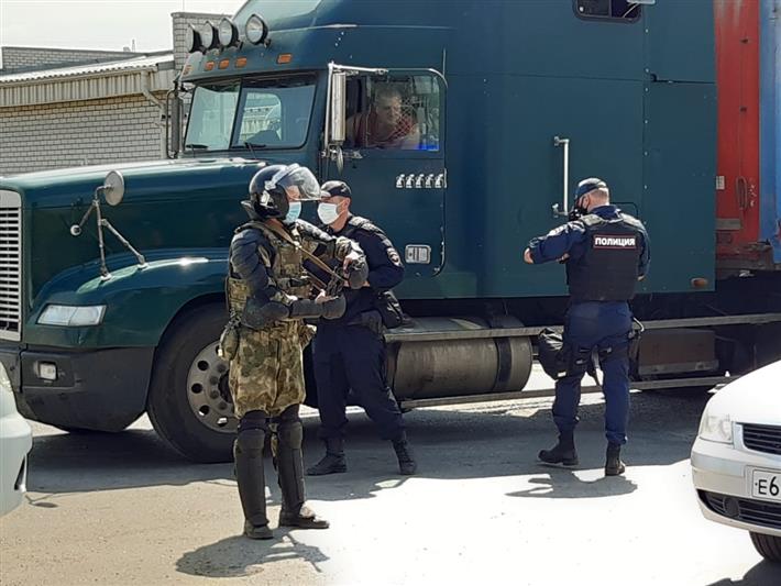 Военнослужащие Росгвардии приняли участие в межведомственном специальном учении на территории Волгоградской области