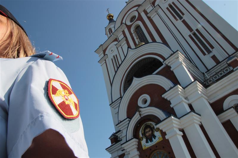 Сотрудники Росгвардии проверяют безопасность религиозных объектов в Хабаровском крае
