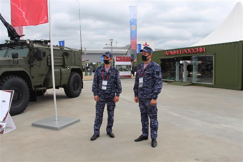 Росгвардия обеспечила безопасность форума «Армия-2020» в Подмосковье
