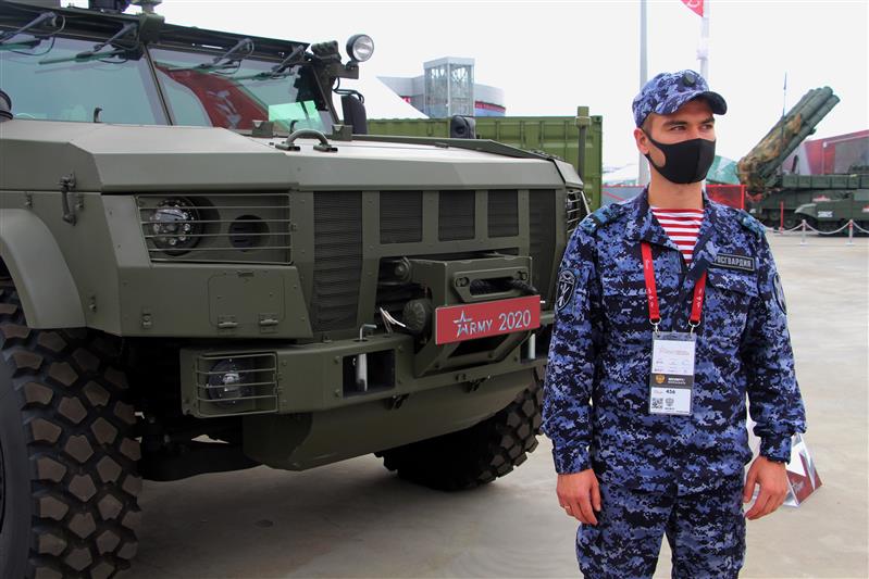 Росгвардия обеспечила безопасность форума «Армия-2020» в Подмосковье