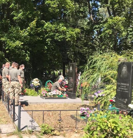 Сотрудники липецкого СОБР почтили память боевого товарища