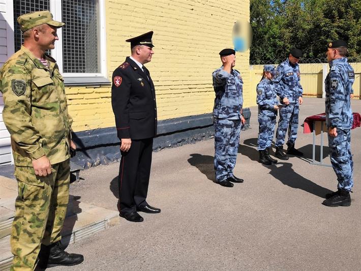 Барнаульский ОМОН Росгвардии отмечает 27-летие