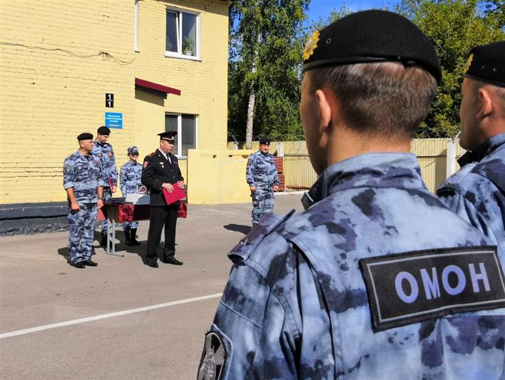 Барнаульский ОМОН Росгвардии отмечает 27-летие