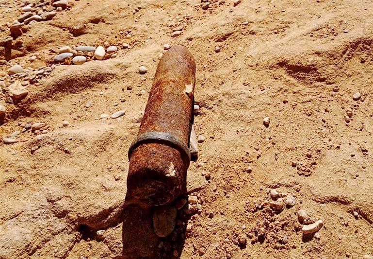 Севастопольские росгвардейцы обследовали боеприпас времен Великой Отечественной войны