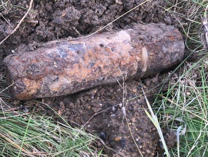 На Среднем Урале взрывотехники ОМОН обследовали предмет, внешне схожий со снарядом
