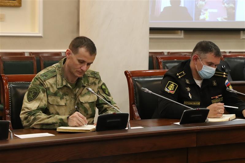 Представитель Росгвардии принял участие в заседании архангельского оргкомитета «Наша Победа»  