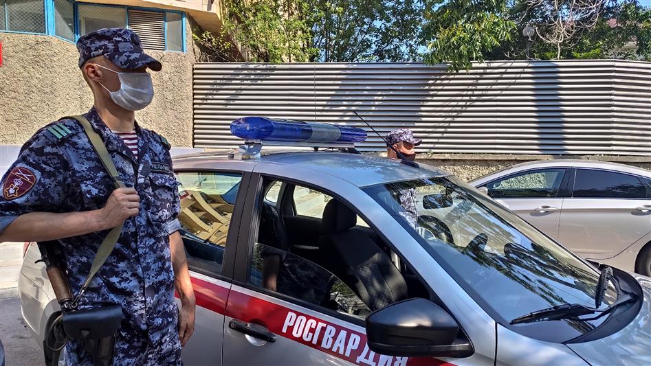 Нарядом Росгвардии в Севастополе задержан мужчина, управлявший транспортным средством в нетрезвом состоянии