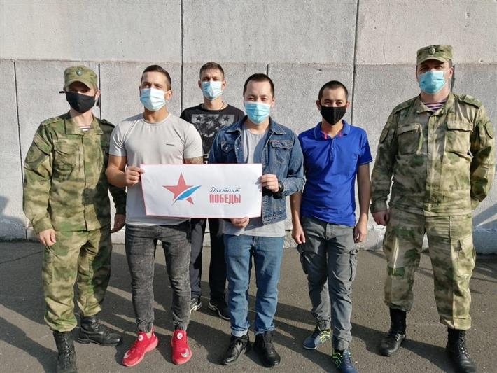 Росгвардейцы Сибирского округа поучаствовали во всероссийской акции «Диктант Победы»