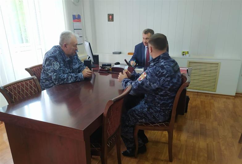 Представители руководства томского областного управления Росгвардии обсудили вопросы сотрудничества с главами муниципальных образований 