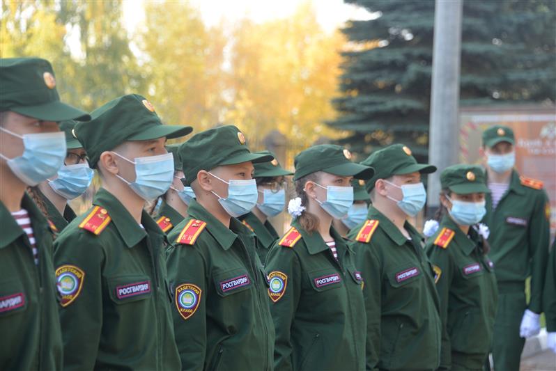 Кадеты уфимских классов Росгвардии принесли клятву верности Отечеству