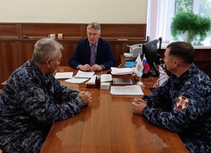 Представители руководства томского областного управления Росгвардии обсудили вопросы сотрудничества с главами муниципальных образований 